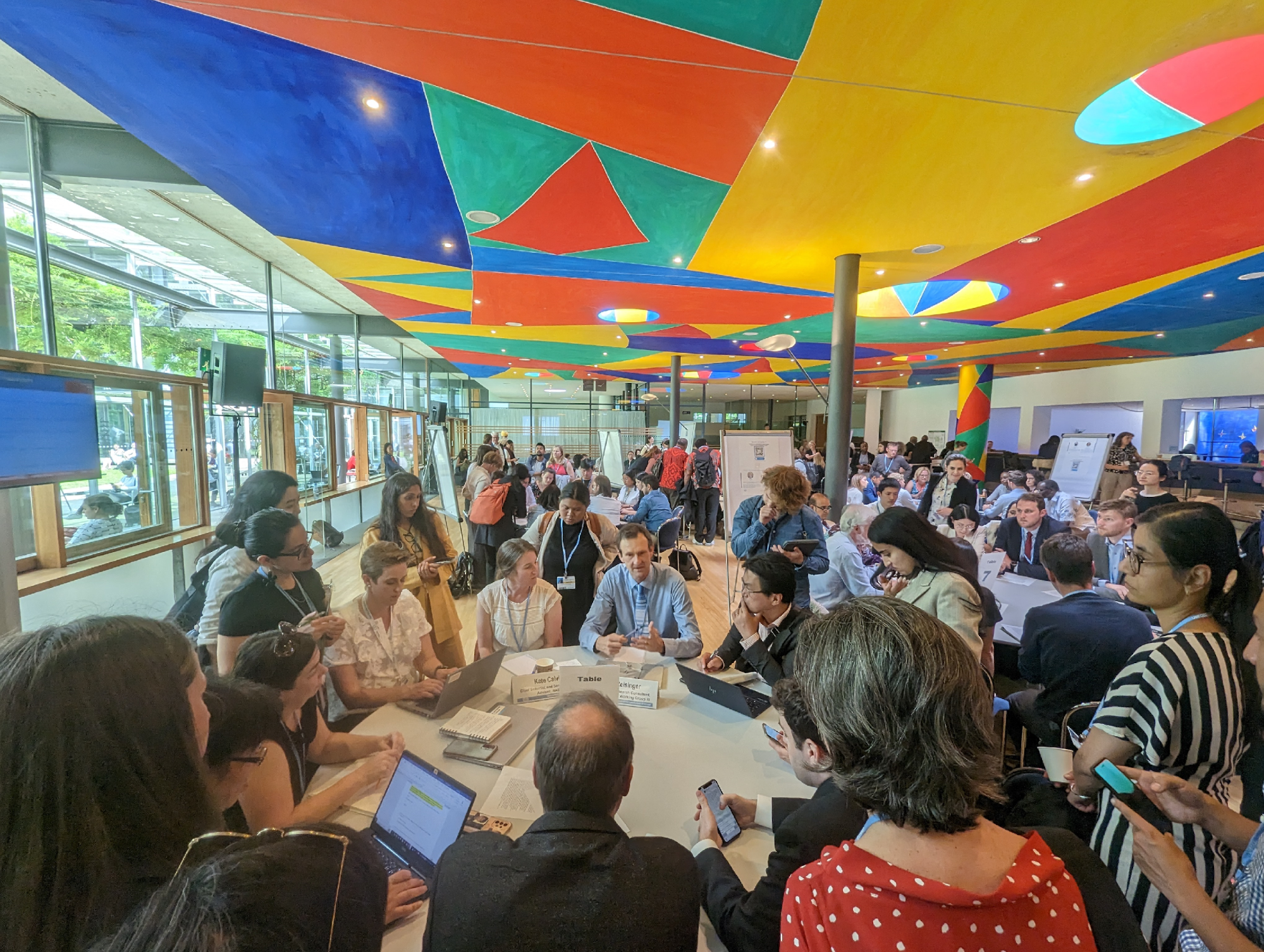 Presenting on stakeholder participation at SB58